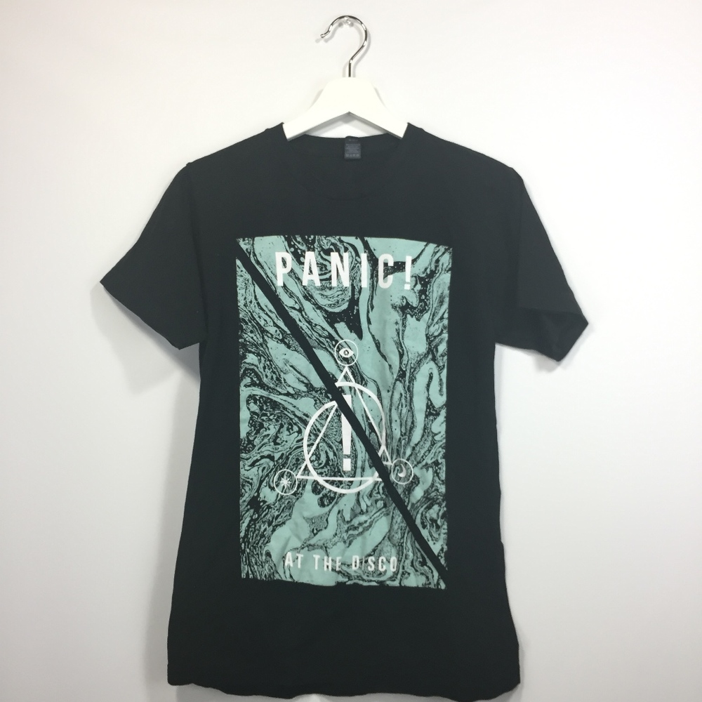Panic At The Disco P!ATD S Small T-Shirt Black